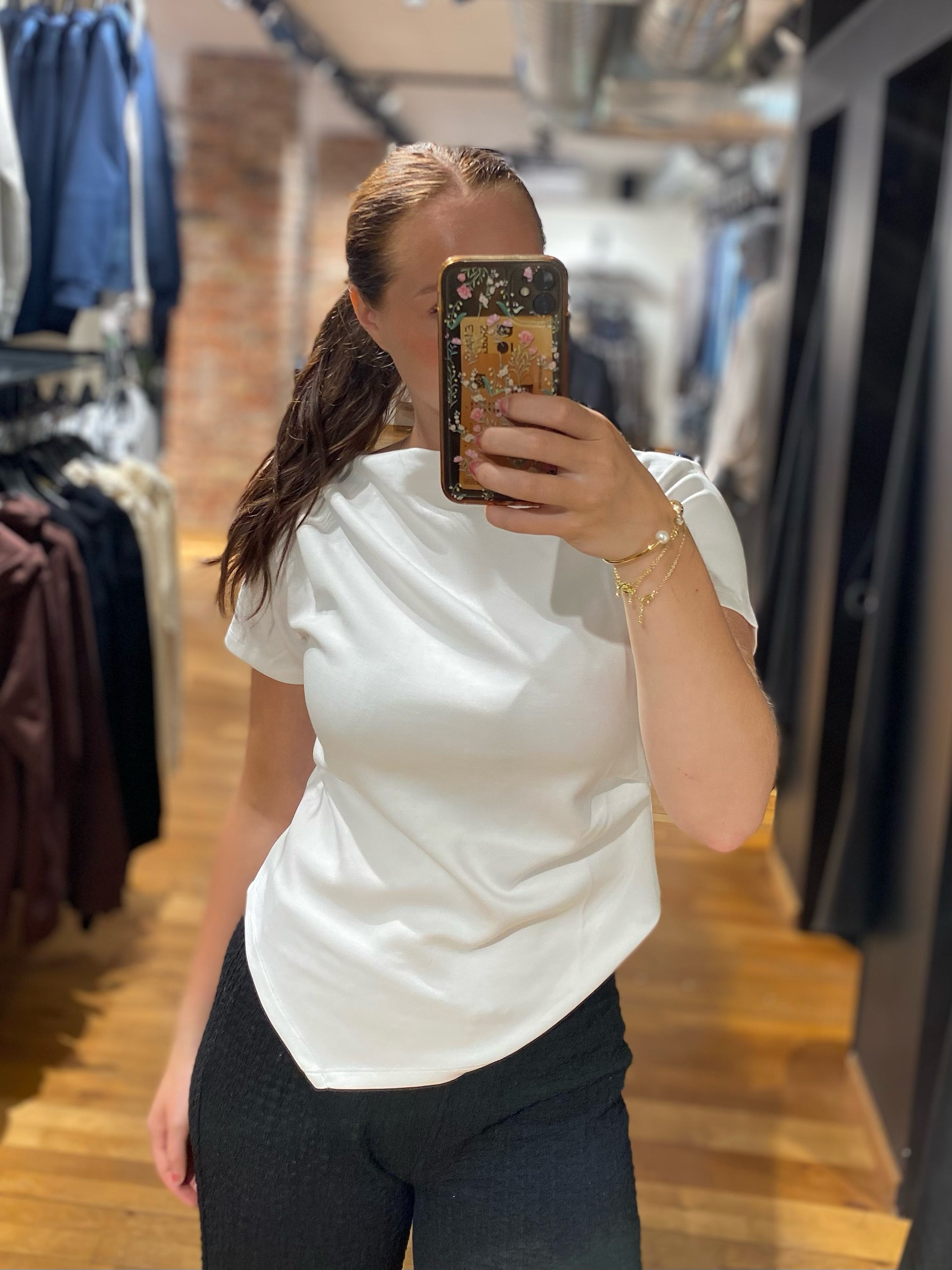 VMMILLE Top - Bright White